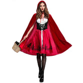Little Red Riding Hood Costume For Adults Cosplay, S, M, L, XL, XXL, XXXL