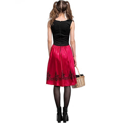 Little Red Riding Hood Costume For Adults Cosplay, S, M, L, XL, XXL, XXXL