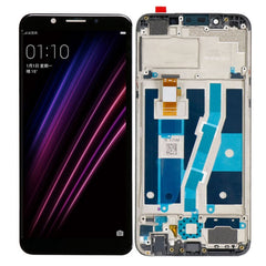 LCD Screen and Digitizer Full Assembly for OPPO A1, with Frame, For OPPO A1