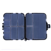 HENGJIA qt062-1 Twelve Grid Clamshell Fishing Gear Storage Fishing Tackle Box, qt062-1