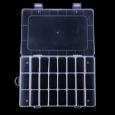 HENGJIA qt022 Twenty Four Grid Waterproof Multifunction Fishing Tool Gear Storage Transparent Fishing Tackle Box, qt022