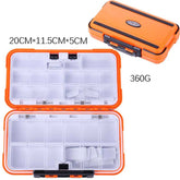 HENGJIA qt020 Waterproof Multifunction Fishing Tool Gear Storage Hooks and Fishing Bait Box , Large Size: 20 x 11.5 x 5cm, 20 x 11.5 x 5cm