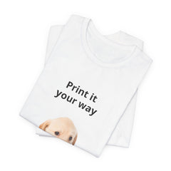 Puppy & Kitten Printed Tee — Cute Animal Graphic T-Shirt