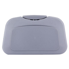 Folding Car Auto Back Seat Table Drink Food Cup Tray Holder Stand Desk, Gray, Beige