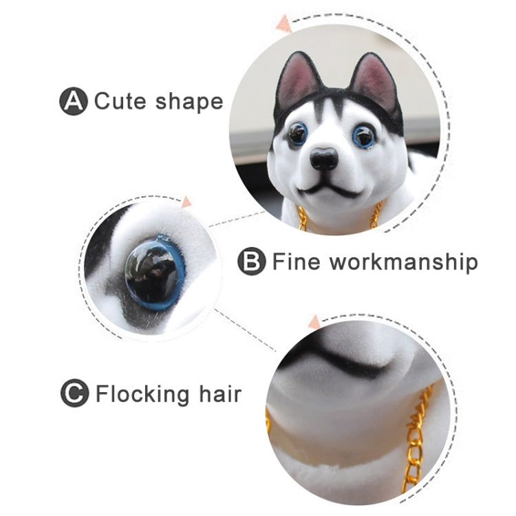 Dog Doll Car Ornaments, Beagle, Shepherd, Sausage dog, Huskies, Dalmatians