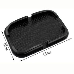 Punctate Car Phone Slip Mat, Black