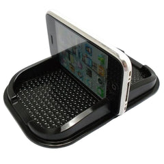 Punctate Car Phone Slip Mat, Black