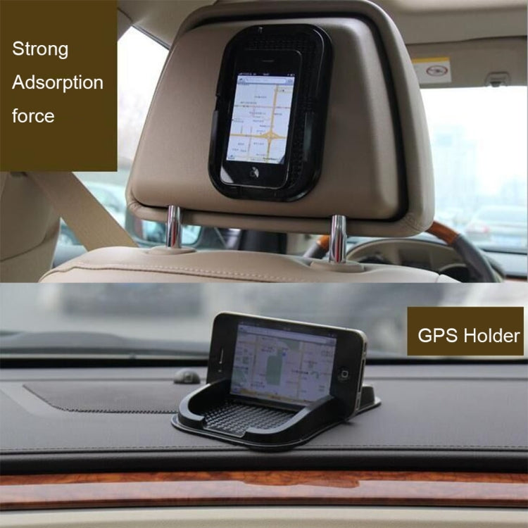 Punctate Car Phone Slip Mat, Black