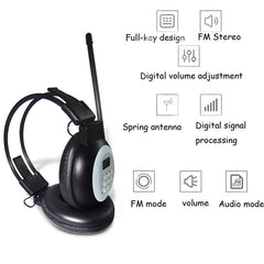 HRD-308S Portable FM Campus Radio Receiver Headset