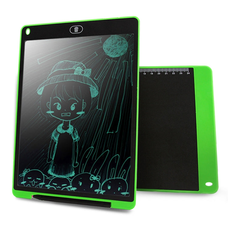 Portable 12 inch LCD Writing Tablet Drawing Graffiti Electronic Handwriting Pad Message Graphics Board Draft Paper with Writing Pen, 12 inch White, 12 inch Black, 12 inch Green, 12 inch Blue, 12 inch Red