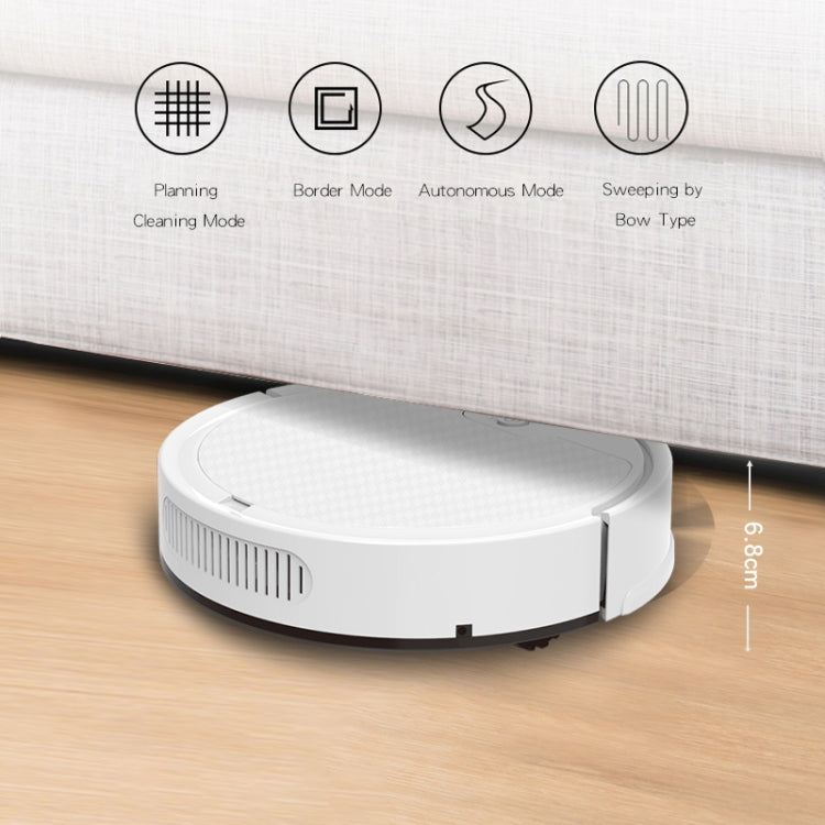 BOWAI OB8S Household Intelligent Path Charging Sweeping Robot, OB8S (Black), OB8S (White)