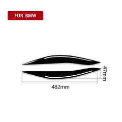 For BMW 5 Series F10 2014-2016 Car Lamp Eyebrow Decorative Sticker,Left and Right Drive Universal, For BMW 5 Series F10 2014-2016 Lamp Eyebrow