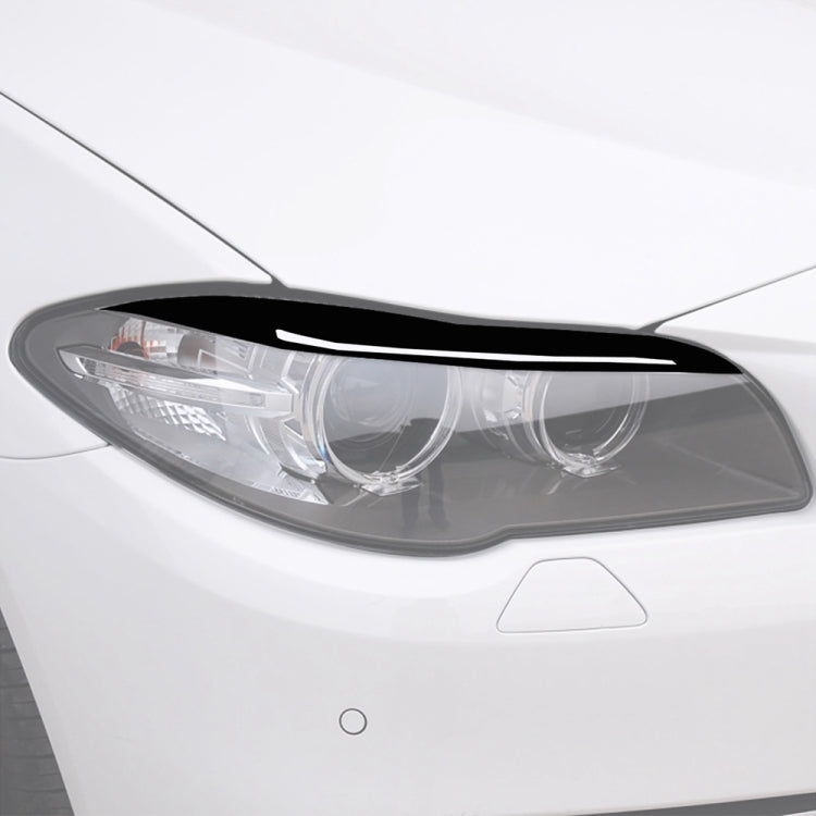 For BMW 5 Series F10 2014-2016 Car Lamp Eyebrow Decorative Sticker,Left and Right Drive Universal, For BMW 5 Series F10 2014-2016 Lamp Eyebrow
