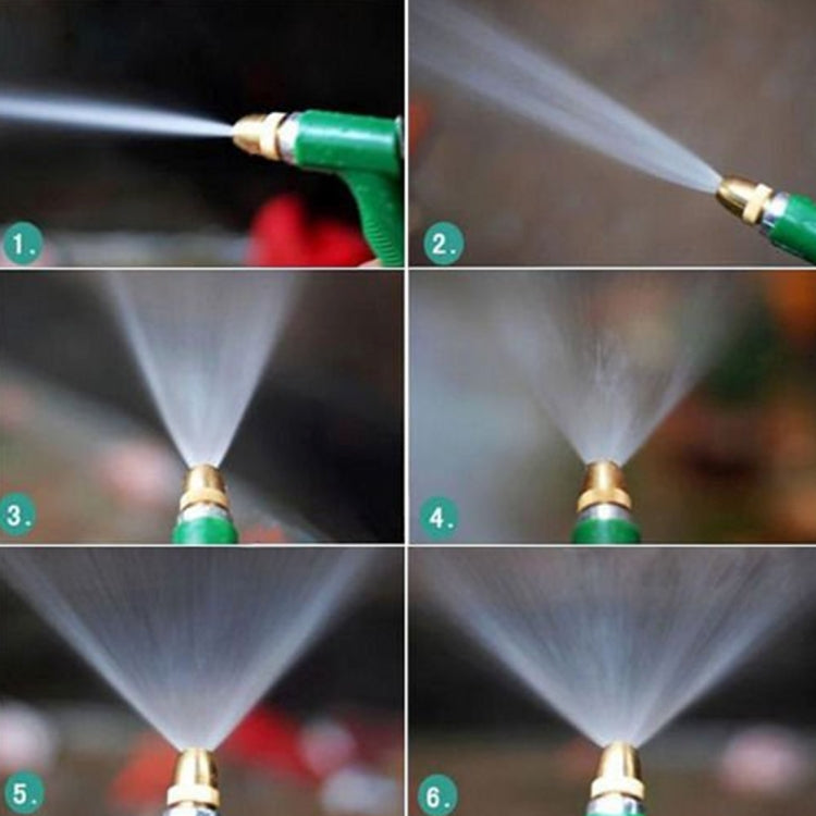 20M High Pressure Garden Car Hose Spray Washing Water Gun Sprayer Cleaner Nozzle, Random Color Delivery, 10M