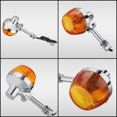 2pcs For Honda CT90 XL100 CM125 CB400 CB750 Motorcycles LED Turn Signal Light, KC410