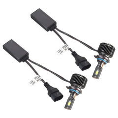 K11 1 Pair 9012 12V / 85W / 6000K / 9000LM Car LED Headlight, 9012