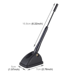 YQ-602A 15.8x1.3cm Car Radio Roof Enhanced Signal Antenna Mast, YQ-602A