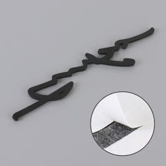 Car Personalized Aluminum Alloy Decorative Stickers, Size: 16x3.5x04cm