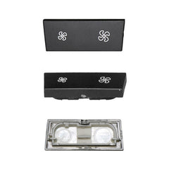 For BMW 3 Series E84 E90 F25 X3 Car Air Conditioner Panel Switch Button Air Volume Key without OFF 6411 9344 143-MA, Air Volume Key
