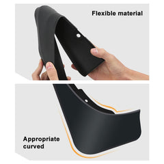 For Mercedes-Benz A-class Hatchback 2013-2018 4pcs/Set Car Auto Soft Plastic Splash Flaps Fender Guard, For Mercedes-Benz A-class Hatchback 2013-2018