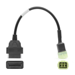 For Kawasaki 6 Pin to OBDII Female Motorcycle Connector Cable, For Kawasaki