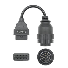 For Cat ET3 14 Pin to 16 Pin OBD2 Adapter Cable, For Cat ET3