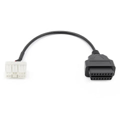 For Tesla Model X / S 2012-2015 OBDII to 12 Pin OBD Adapter Cable, OBDII to 12 Pin