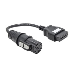 For Iveco 30 Pin Male to OBDII 16 Pin Female Truck Adapter Cable, For Iveco
