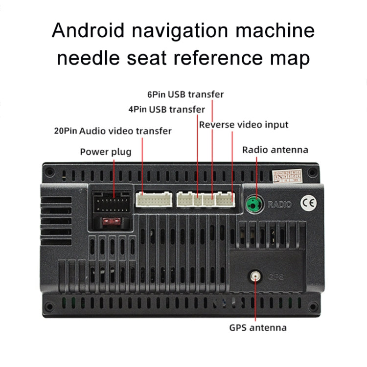 Palminfo Android Navigation 20-pin Audio Microphone Cable RCA Bass Amplifier Cable, Amplifier Cable