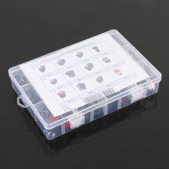 50pcs Universal Power Switch Button Assortment Kit