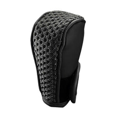 Universal Car PU + Ice Silk Gear Shift Knob Protective Cover, PU + Ice Silk Cover
