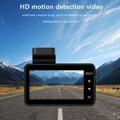 Q3 3 inch Car 1080P HD Single Recording Driving Recorder, Supports Automatic Loop Recording, Q3 Single Recording Driving Recorder
