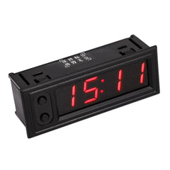 3 in 1 DC5-50V Car High-precision Electronic LED Luminous Clock + Thermometer + Voltmeter, 3 in 1 DC5-50V Green, 3 in 1 DC5-50V Blue, 3 in 1 DC5-50V Red, 3 in 1 DC5-50V 3 in 1 DC5-50V