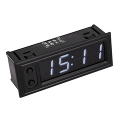 3 in 1 DC5-50V Car High-precision Electronic LED Luminous Clock + Thermometer + Voltmeter, 3 in 1 DC5-50V Green, 3 in 1 DC5-50V Blue, 3 in 1 DC5-50V Red, 3 in 1 DC5-50V 3 in 1 DC5-50V