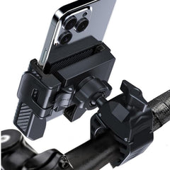 Carbon Fiber Texture Bicycle Non-slip Scooter Phone Holder