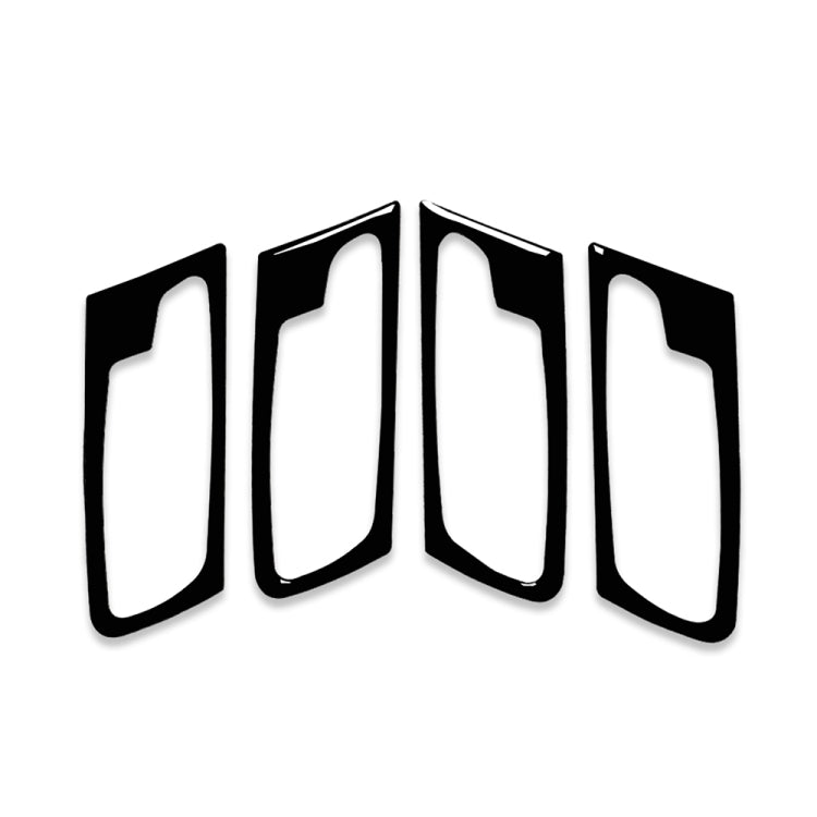 4pcs Set For BMW X5 E70 2008-2014 Car Door Handle Decorative Sticker, Left and Right Drive Universal, Door Handle