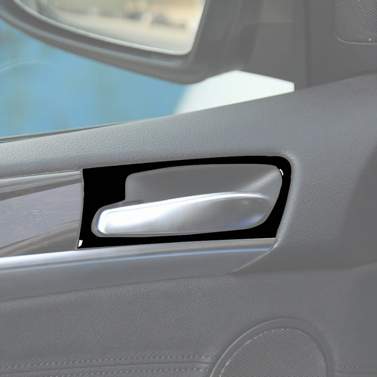 4pcs Set For BMW X5 E70 2008-2014 Car Door Handle Decorative Sticker, Left and Right Drive Universal, Door Handle