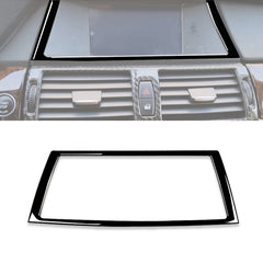Car Navigation Frame Decorative Sticker for BMW X5 E70 2008-2013 / X6 E71 2009-2014, Left and Right Drive Universal, Navigation Frame