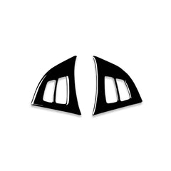 Car Steering Wheel Buttons Decorative Sticker for BMW E70 X5 2008-2013, Left and Right Drive Universal, Steering Wheel Buttons