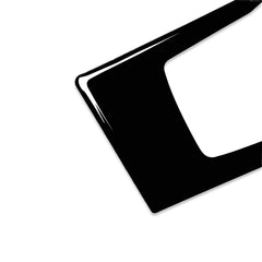 Car Left Drive Headlight Switch Panel Decorative Sticker for BMW E70 X5 / E71 X6 2008-2013, Left Drive Headlight Switch