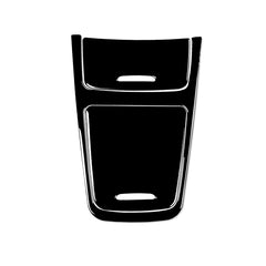 Car Central Control Panel Decorative Sticker For Mercedes-Benz A-class 2013-2018 / CLA 2013-2017 / GLA 2015-2018, Left and Right Drive Universal, For A-class 2013-2018, Central Control Panel Set