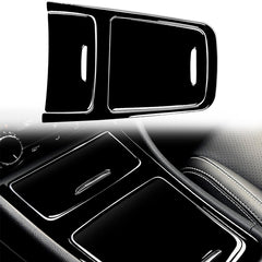 Car Central Control Panel Decorative Sticker For Mercedes-Benz A-class 2013-2018 / CLA 2013-2017 / GLA 2015-2018, Left and Right Drive Universal, For A-class 2013-2018, Central Control Panel Set