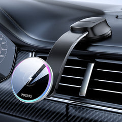 Yesido C292 15W Magnetic Suction Wireless Charging Car Holder, C292