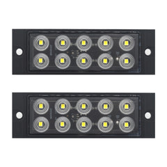 2pcs Car / Truck 10LEDs Side Marker Indicator Lights Bulb Lamp, MK-017(Orange), MK-017 (Red), MK-017 (White)