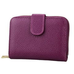KB132 Female Style Full Grain Cow Leather Multifunctional RFID Wallet/ Card Bag/ Driving License Package