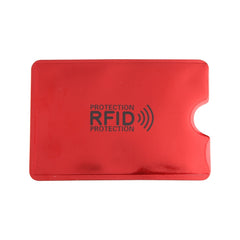 100pcs Aluminum Foil RFID Blocking Credit Card ID Bank Card Case Card Holder Cover, Size: 9 x 6.3cm