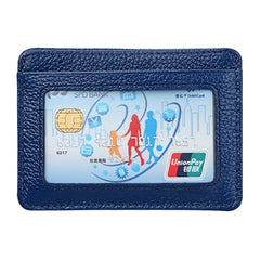 KB37 Antimagnetic RFID Litchi Texture Leather Card Holder Wallet Billfold for Men and Women