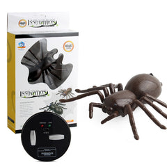 9915 Infrared Sensor Remote Control Simulated Spider Creative Children Electric Tricky Toy Model, Spider
