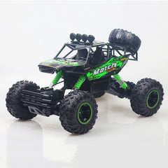 HD6026 1:12 Large Alloy Climbing Car Mountain Cross-country Four-wheel Drive Remote Control Car Toy, Size: 37cm, HD6026 1:12(Gold), HD6026 1:12(Red), HD6026 1:12(Silver), HD6026 1:12(Black), 6255 2.4GHz 1:16(Green)