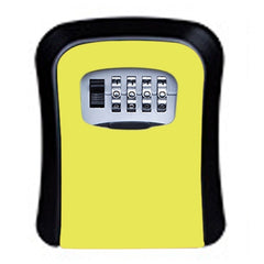 Password Lock Metal Storage Box Door Security Box Wall Cabinet Key Safety Box